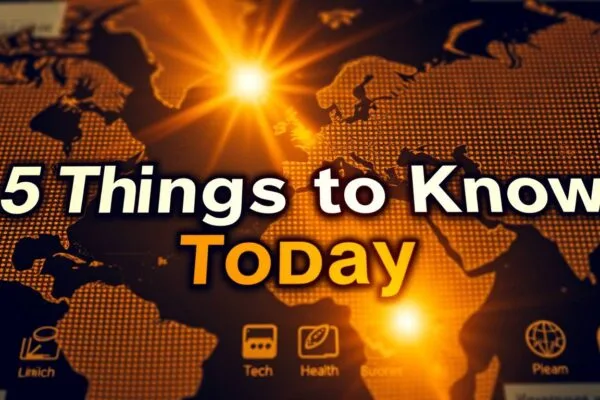 5 things to know for April 4: Tariff fallout, South Korea, NSA firings, Signal probe, HHS layoffs
